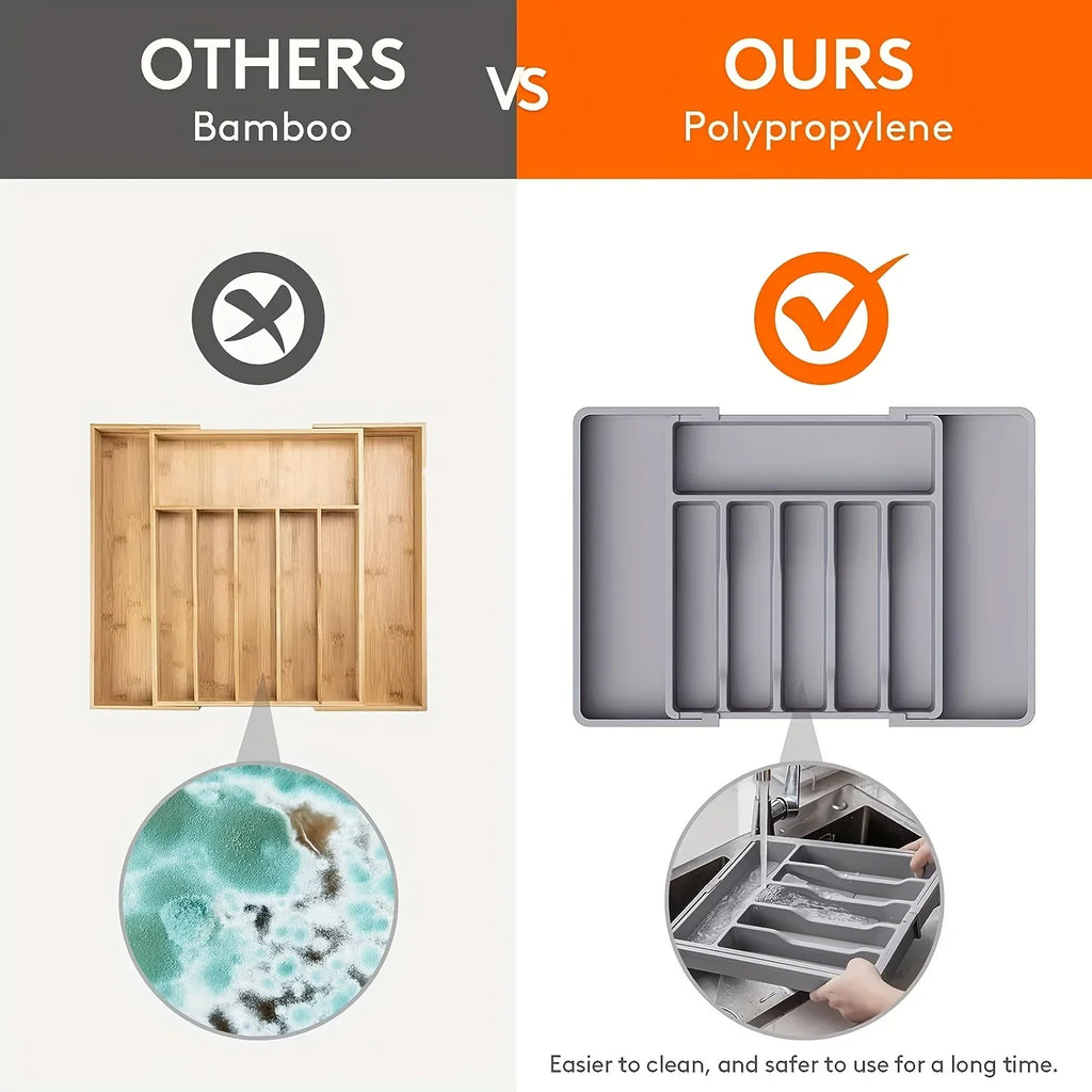 NeatNest Adjustable Drawer Organizer